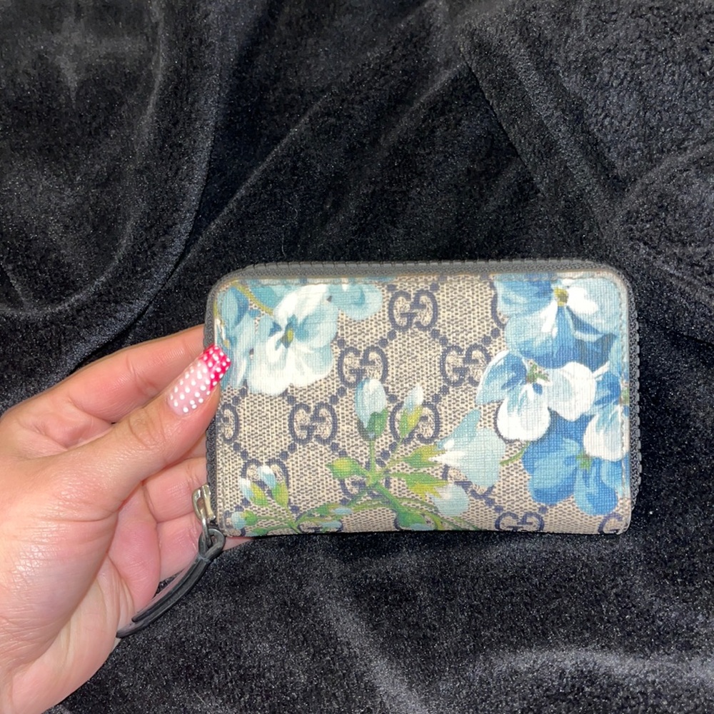 Gucci Bloom zip wallet